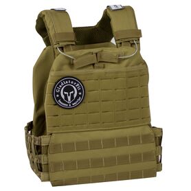 GL-7649990879215-Adjustable nylon weighted vest | Sand 1.5 KG