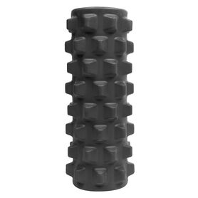 GL-7640344750440-33cm foam massage roller with &#216; 14cm spikes |&nbsp; Black