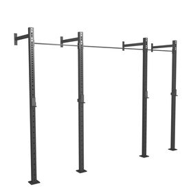 GL-7640344757272-Wall-mounted rig cross training station 3 modules | 420x120x180 CM