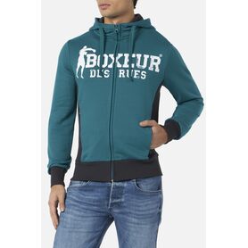 BXM0404551AT-OC-L-Hooded Full Zip Sweatshirt