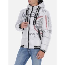 BXM0909577ASWH-M-Padded Jacket Double Layer