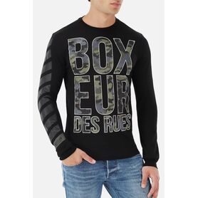 BXM2000261AS-BC-M-L/S T-Shirt With Prints