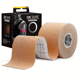 CC2013-OK TAPE PRO Kinesiology tape, 5cm X 5m Beige