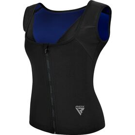 RDXSVP-W2B-XL-RDX Women's Sweat Jacket For Weight Loss