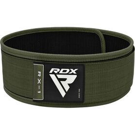 RDXWBS-RX1AG-L-Weight Lifting Strap Belt Rx1 Army Green-L