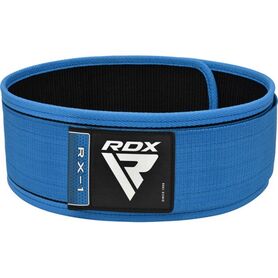 RDXWBS-RX1U-XL-Weight Lifting Strap Belt Rx1 Blue-XL