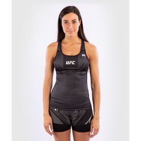 VNMUFC-00012-001-L-UFC Authentic Fight Night Women's fitted Tank with shelf Bra