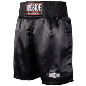 RSPST BLACKLARGE-Ringside Pro Boxing Trunks