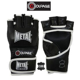 MBGRGAN310NL-Courage Leather MMA Gloves&nbsp; Promo