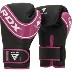 RDXJBG-4P-6OZ-Boxing Glove Kids Pink/Black-6OZ