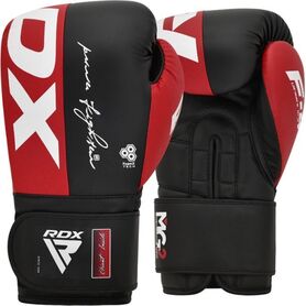 RDXBGR-F4R-14OZ-Boxing Gloves Rex F4 Red/Black-14OZ