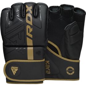 RDXGGR-F6MGL-S-Grappling Gloves F6 Matte Golden-S