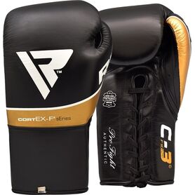 RDXBGL-PFC3B-8OZ-RDX C3 BBBofC Approved Pro Fight Boxing Gloves