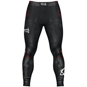 8W-8040004-2-8 WEAPONS Compression Pants, Hit 2.0, black-red, M