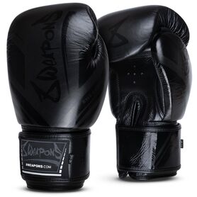 8W-8150015-1-8 WEAPONS Boxing Gloves, Unlimited 2.0, black-black, 10 Oz