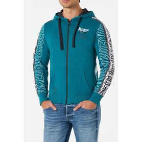 BXM0400226AT-OC-M-Hooded Full Zip With Prints