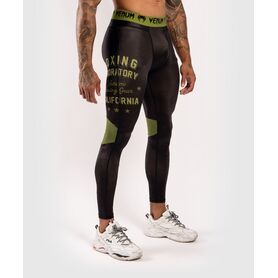 VE-03997-539-XL-Venum Boxing Lab Compression Tights - Black/Green