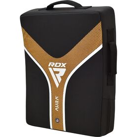 RDXKSR-T17BGL+-RDX Kick Shield Aura Plus T-17 Black Golden Heavy