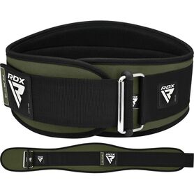 RDXWBE-RX3AG-L-Weight Lifting Belt Eva Curve Rx3 Army Green-L