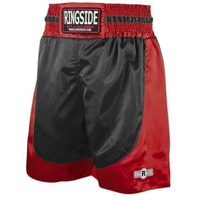 RSPST BK.RD..SMA-Ringside Pro Boxing Trunks