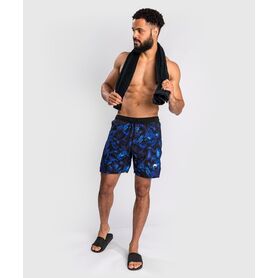 VE--04644-004-M-Venum Bali Jungle Boardshort - Blue