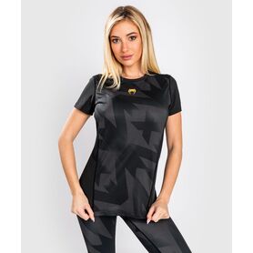 VE-04723-126-L-Venum Razor Dry Tech T-Shirt - Black/Gold - L