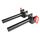 33cm Ø 50mm steel disc holders for rack (set of 2)