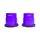 Sabots / échasses gobelets antidérapants enfants (lot de 2) | Violet