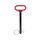 Long safety pin bolt Ø 15mm for racks and rigs | Black