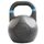 Kettlebell en acier avec revêtement en poudre GladiatorFit | 10 KG, Couleur: Noir, Poids kg: 10