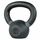 Powder-coated steel kettlebell GladiatorFit | 4 KG, Colour: Schwarz, Additional Weight: 4 kg