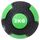 Ballastball Medizinball aus strapazierfähigem Gummi "Medicine Ball" | 2 KG, Farbe: Grün, Zusatzgewicht: 2 kg