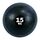 Slam Ball" rubber weighted fitness ball | 15 KG, Colour: Schwarz, Additional Weight: 15 kg