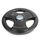 Bumper Plate" rubber grip disc Ø 51mm GladiatorFit | 10 KG, Colour: Schwarz, Additional Weight: 10 kg
