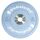 Competition rubber disc "Bumper Plate" Ø 51mm | 5 KG, Colour: Grey, Additional Weight: 5 kg