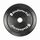 Olympic black rubber "Bumper Plate" Ø 51mm GladiatorFit | 25 KG, Colore: Nero, Peso aggiuntivo: 25 kg