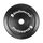 Disque olympique noir caoutchouc "Bumper Plate" Ø 51mm GladiatorFit | 20 KG, Couleur: Noir, Poids kg: 20 