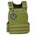Tactical Weighted Vest" (Taktische Gewichtsweste) | Militärgrün Sans plaques