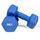 GL-7640344753533-Neoprene coated dumbbells for bodybuilding and fitness (Set of 2) | 2 x 10 KG