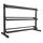Steel storage rack for 12 pairs of dumbbells