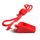 Plastic whistle for referee with lanyard