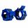 Plastikscheibenstopper „Lock Jaw“ für Stangen Ø 50mm GladiatorFit (Satz von 2) | Blau