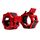 Stop disques en plastique "Lock Jaw" pour barres Ø 50mm GladiatorFit (lot de 2) | Rouge de CombatCorner Stop disques en plastique "Lock Jaw" pour barres Ø 50mm GladiatorFit (lot de 2) | Rouge