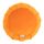 Zafu Zen Meditationskissen aus Baumwolle Ø 35cm JustFit | Orange