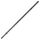 Axle" bar 213cm steel Ø 50mm + 2 stop discs, Colour: Schwarz