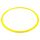 GL-7640344752239-Flat plastic Hula-Hoop in PVC &#216; 40cm |&nbsp; Yellow