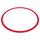 Cerceau en plastique plat d'agilité en PVC Ø 40cm | Rouge, Couleur: Rouge