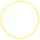 Round gymnastic hoop Ø 80cm | Gelb
