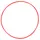 Round gymnastic hoop Ø 80cm | Rot