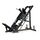 Leg press" adjustable steel thigh press
